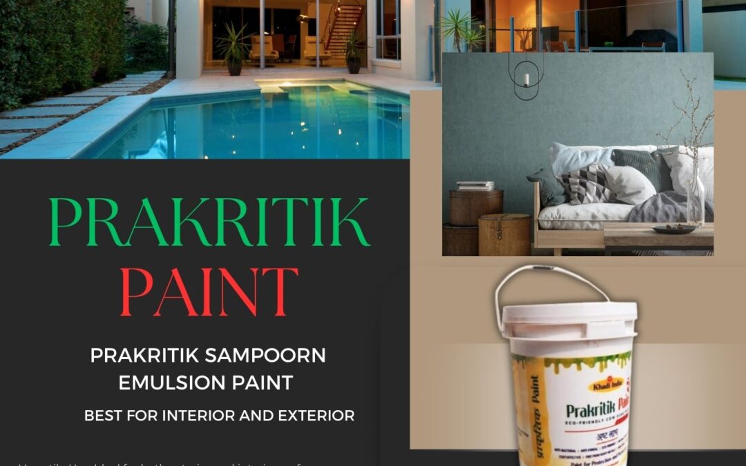 “Prakritik paint or desi cow dung paint manufactured by orgojivan Organics”