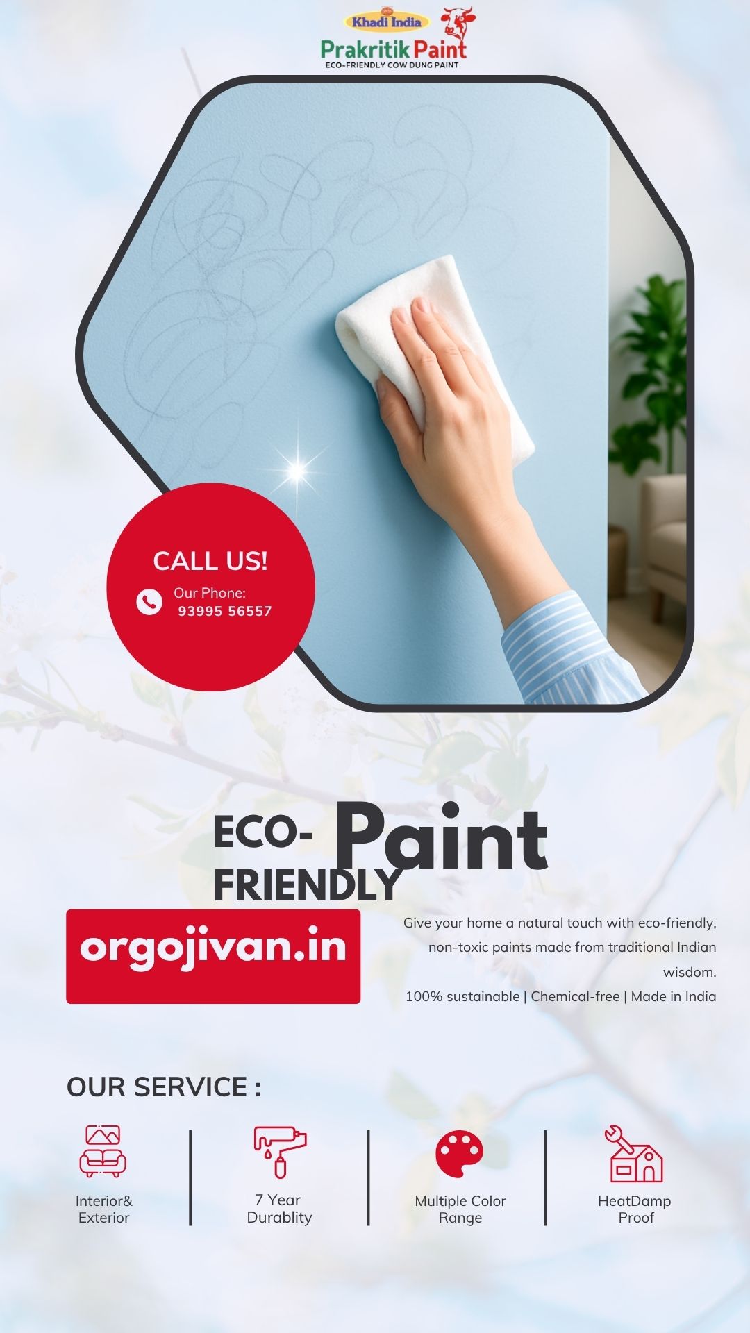 Red and White Modern House Painting Services Promotion Instagram Story (1)